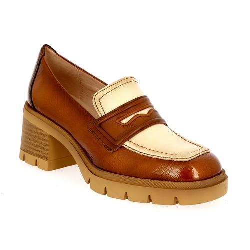 Hispanitas Instappers - instapschoenen cognac