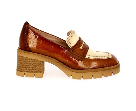 Hispanitas Instappers - instapschoenen cognac