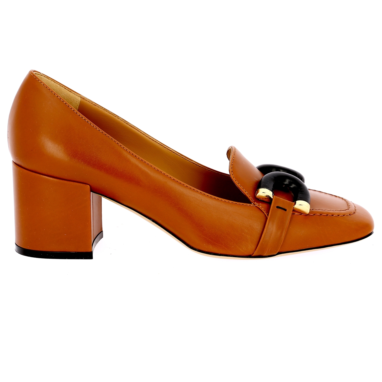 Zoom Roberto Festa instappers - instapschoenen cognac