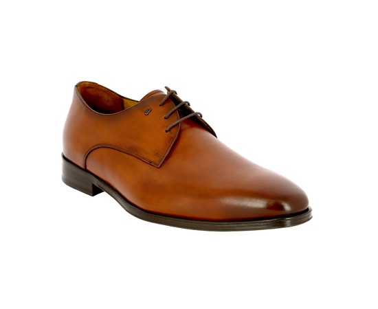 Van Bommel Veterschoenen cognac