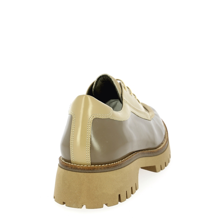Softwaves veterschoenen taupe taupe