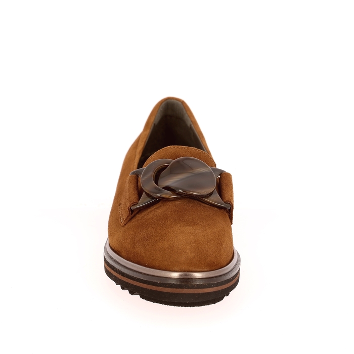 Softwaves instappers - instapschoenen cognac cognac