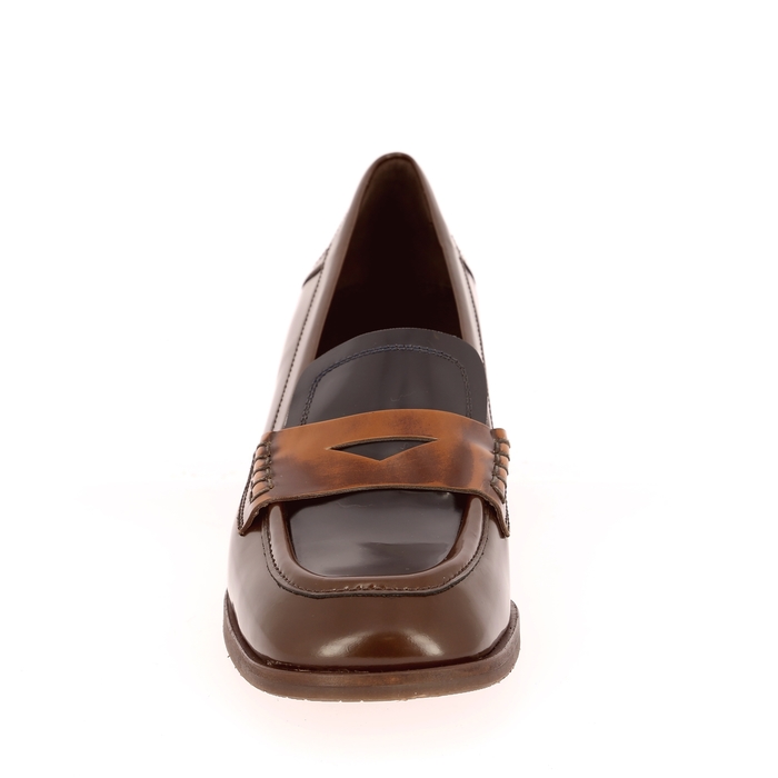 Pertini instappers - instapschoenen cognac cognac