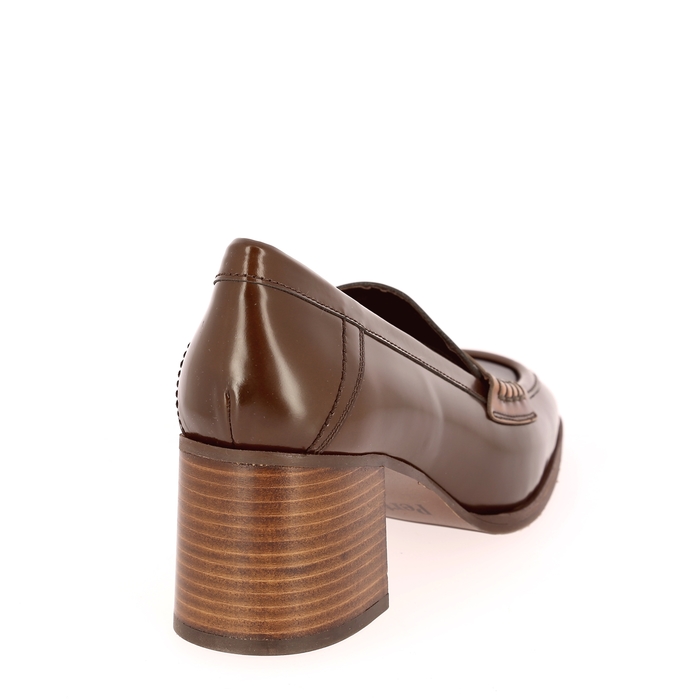 Pertini instappers - instapschoenen cognac cognac