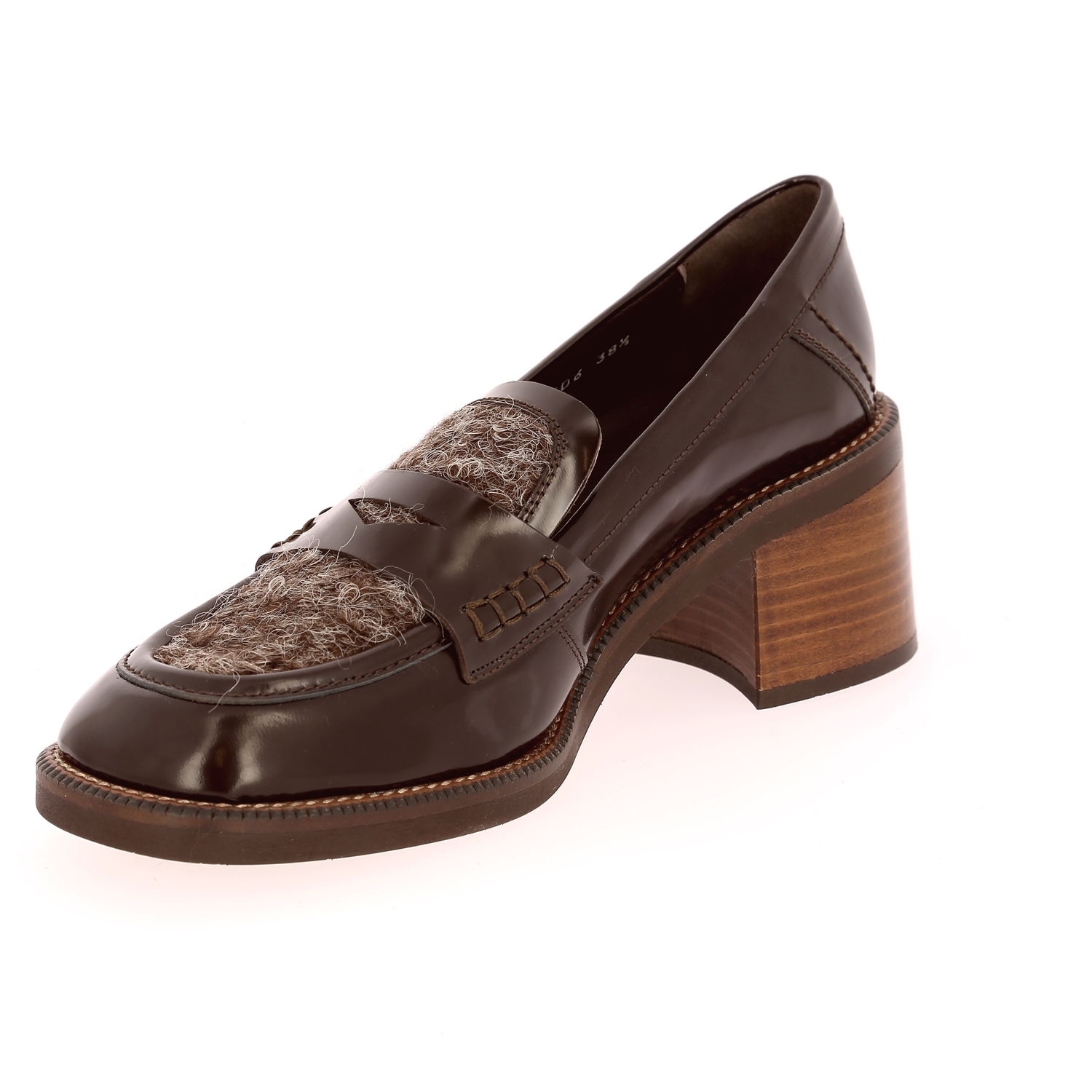 Zoom Pertini moccassins brun