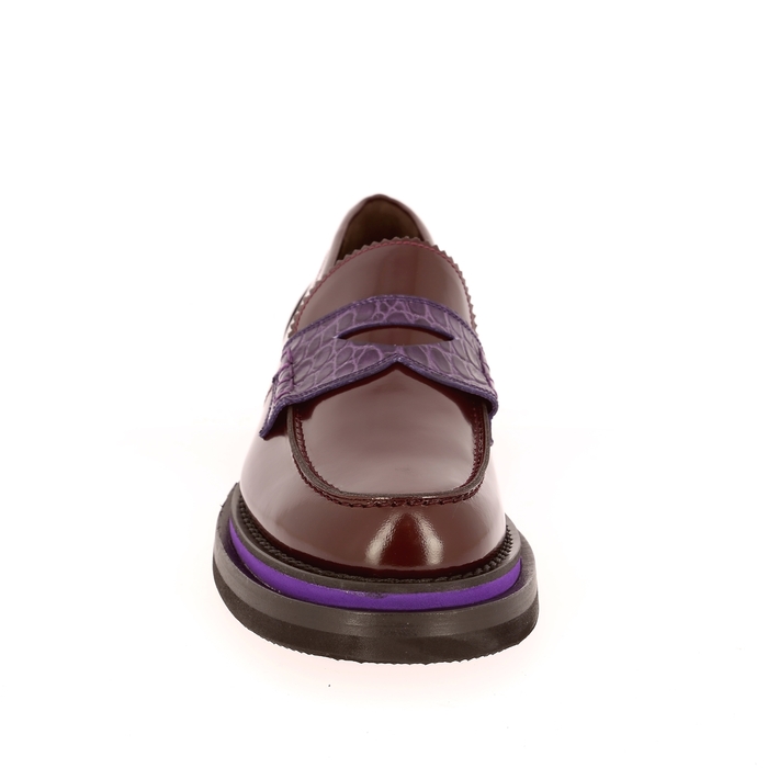 Pertini moccassins bordeaux bordeaux