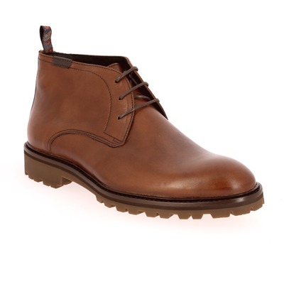 Floris Van Bommel Bottines cognac