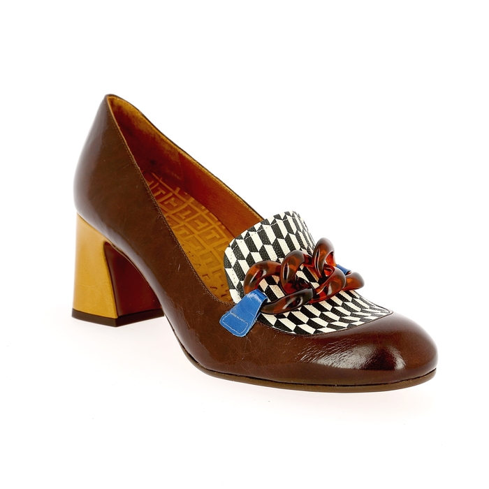 Chie Mihara décolletés brun brun