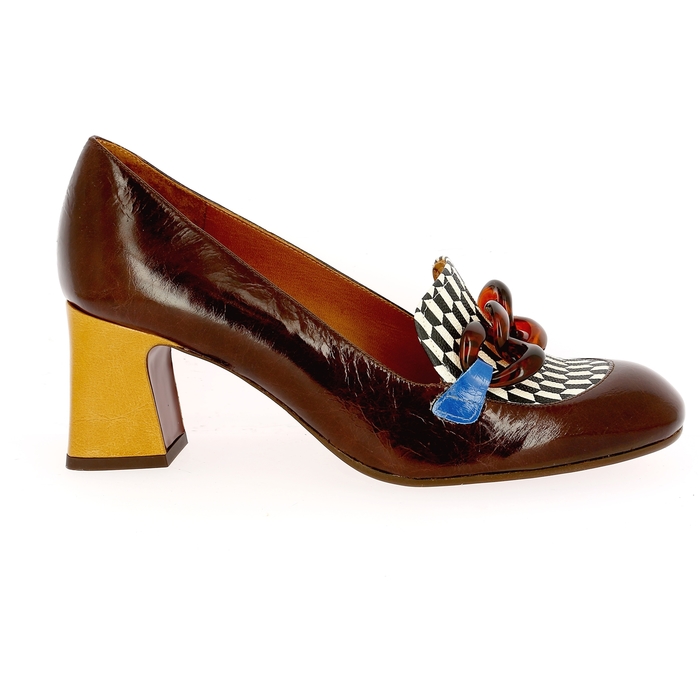 Chie Mihara décolletés brun brun