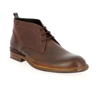 Floris Van Bommel Bottines cognac