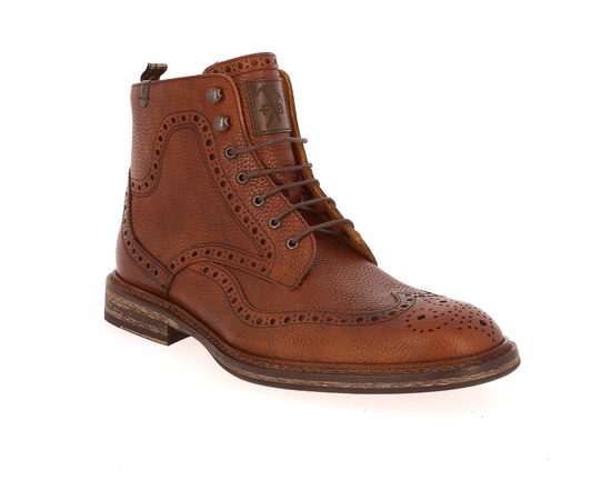 Floris Van Bommel Bottines cognac