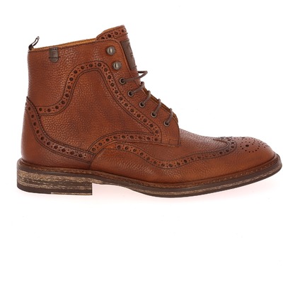 Floris Van Bommel Bottines cognac