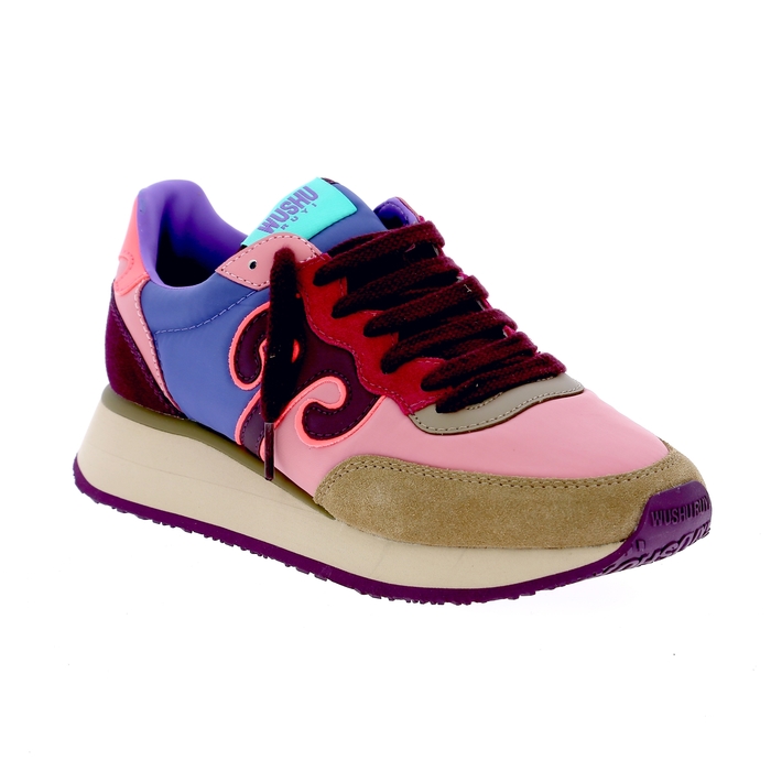 Wushu sneakers cognac