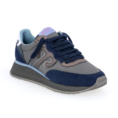 Wushu Sneakers blauw