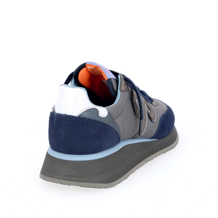 Wushu sneakers blauw blauw