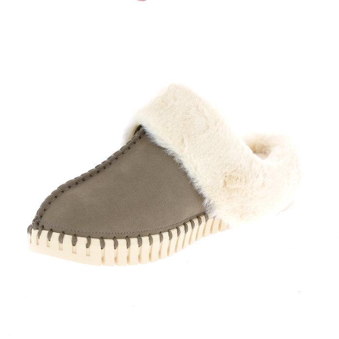 Ilse Jacobsen pantoufles gris gris