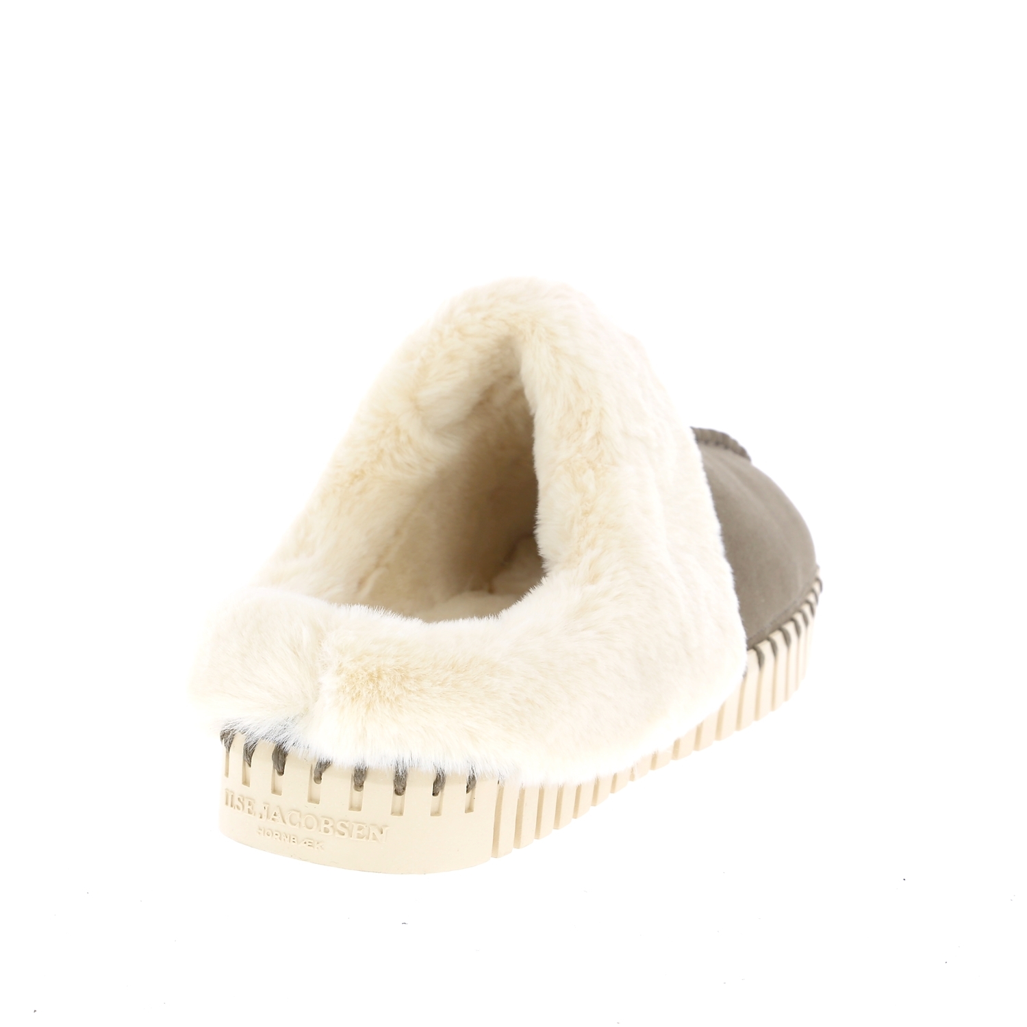 Zoom Ilse Jacobsen pantoufles gris