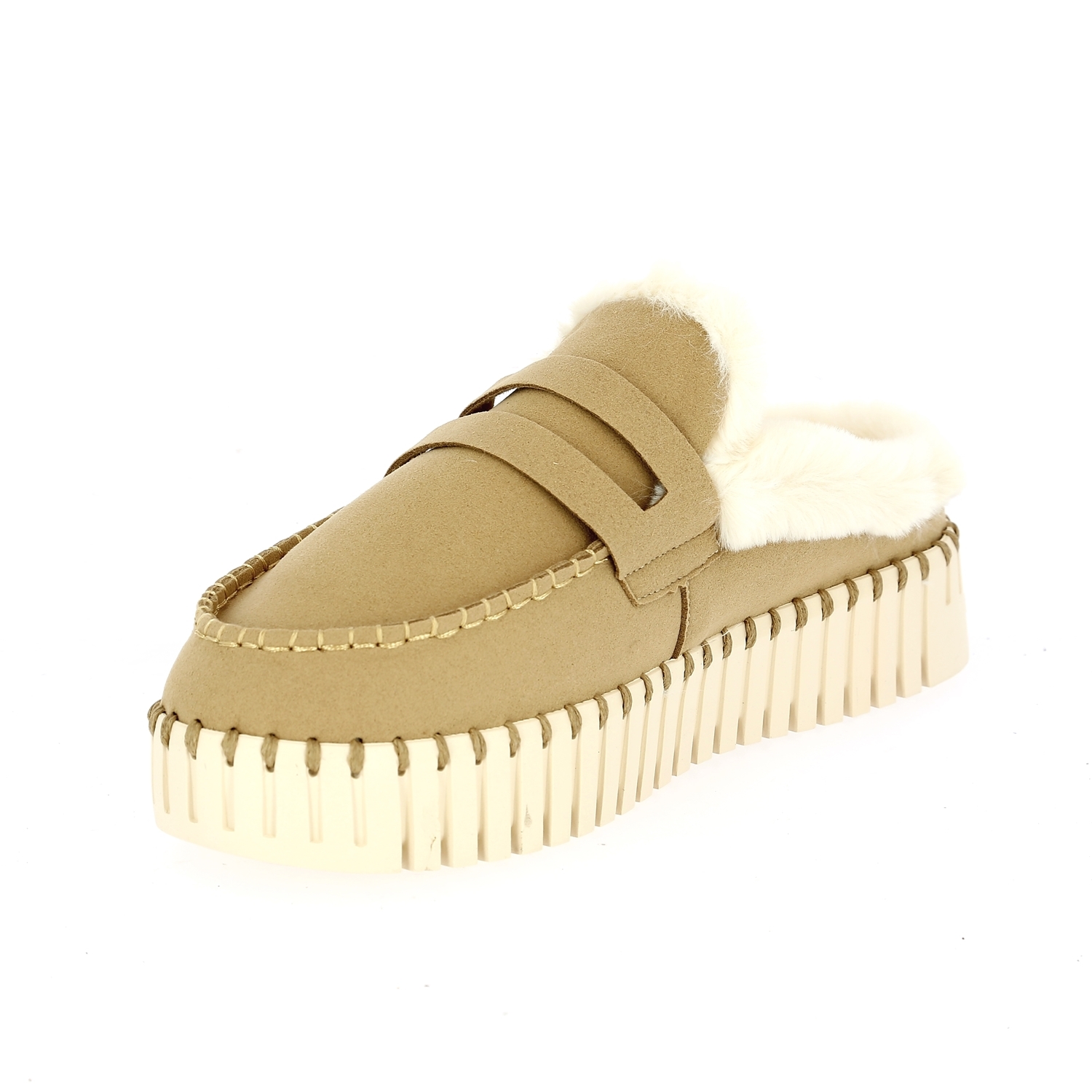 Zoom Ilse Jacobsen pantoufles beige