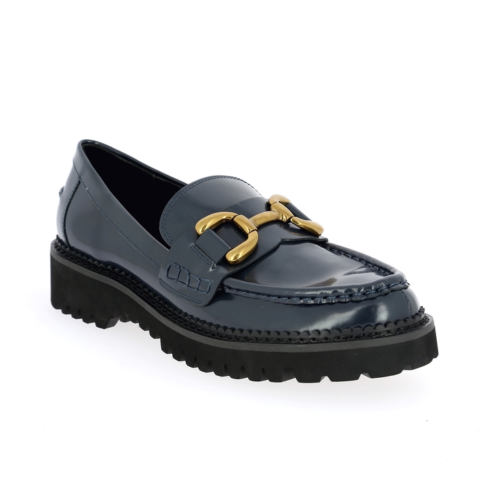 Bibilou moccassins bleu bleu