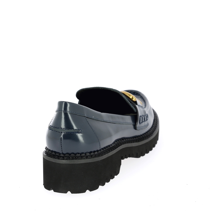 Bibilou moccassins bleu bleu