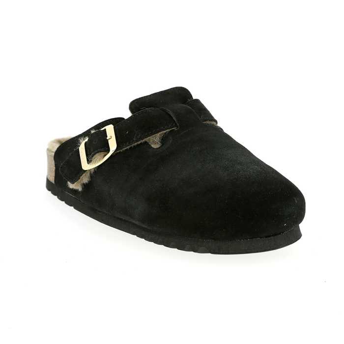 Scholl pantoufles noir noir