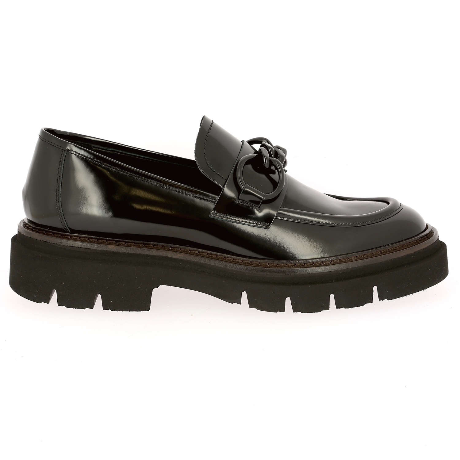Zoom Luca Grossi moccassins noir