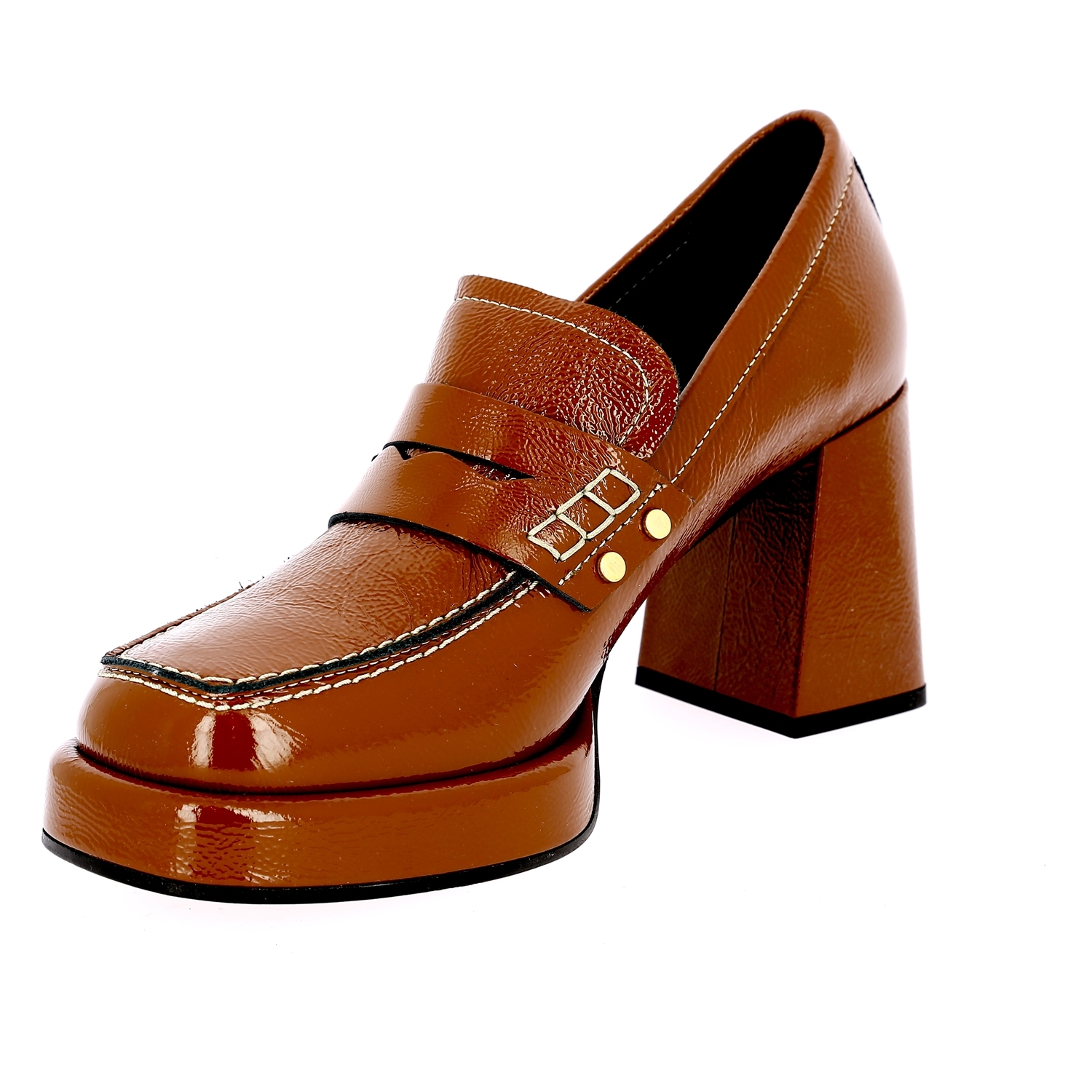 Zoom Janet & Janet boots cognac