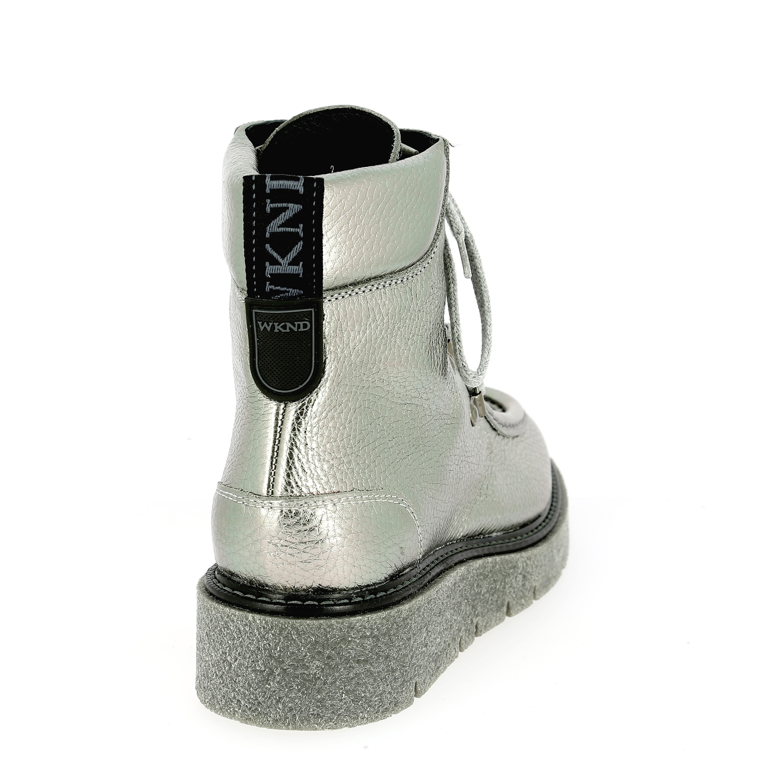 Zoom Miralles bottines argent
