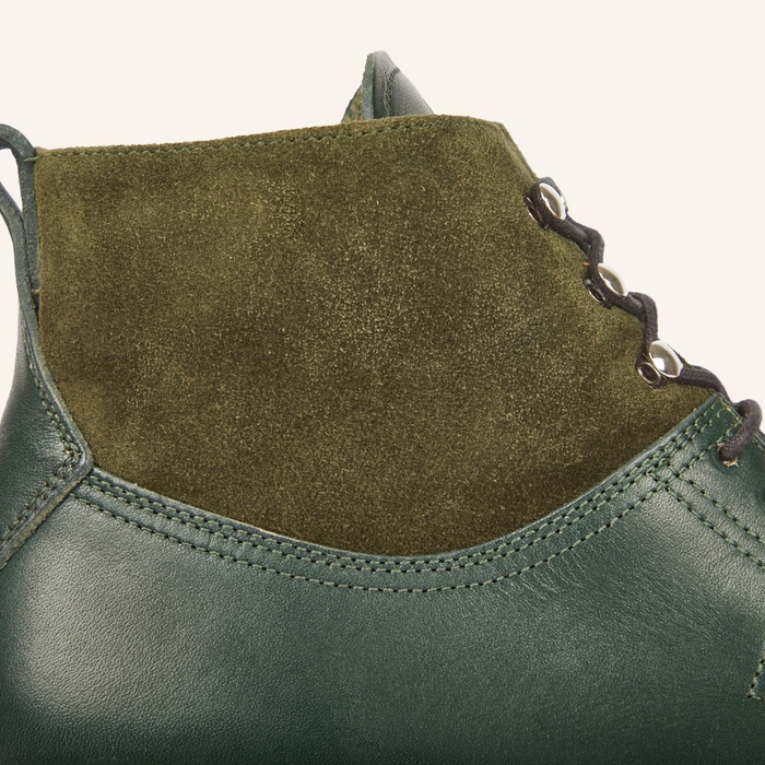 Heschung bottines vert vert