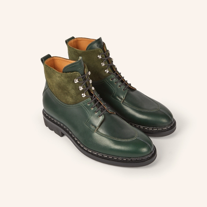 Heschung bottines vert vert