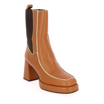 Janet & Janet Boots cognac