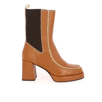 Janet & Janet Boots cognac