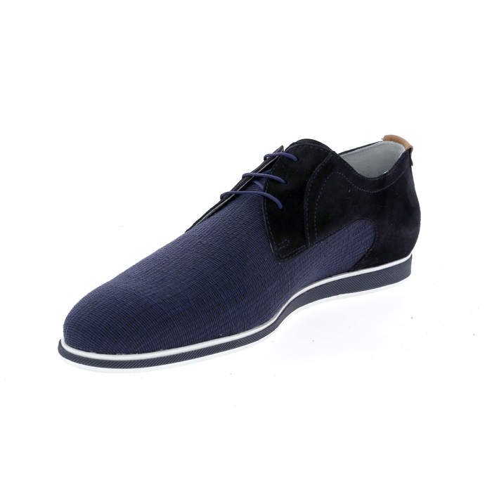 Floris Van Bommel veterschoenen blauw blauw