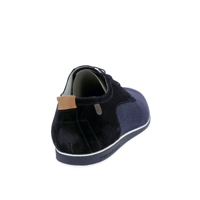 Floris Van Bommel veterschoenen blauw blauw