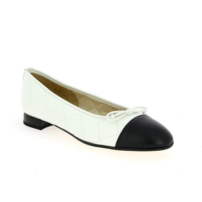 Brunate ballerinas wit wit