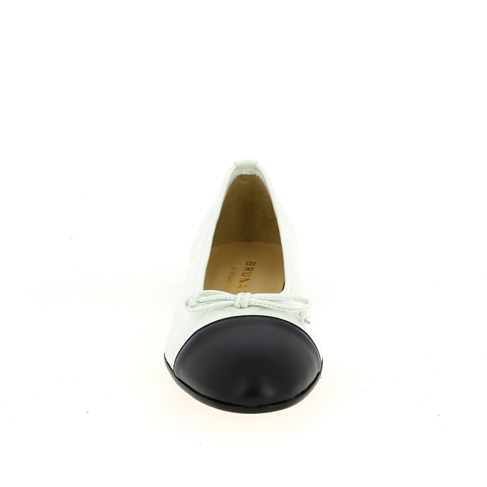 Brunate ballerinas wit wit