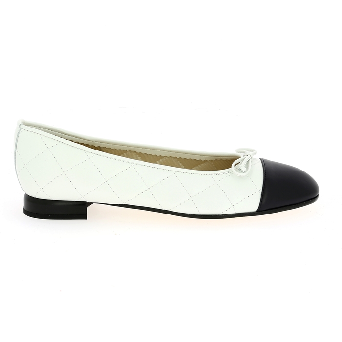 Brunate ballerinas wit wit