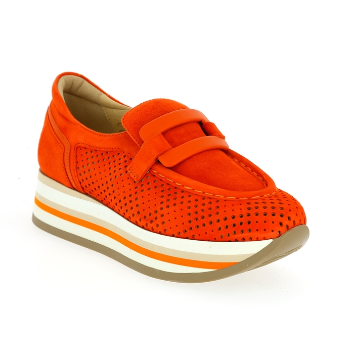 Softwaves moccassins orange orange