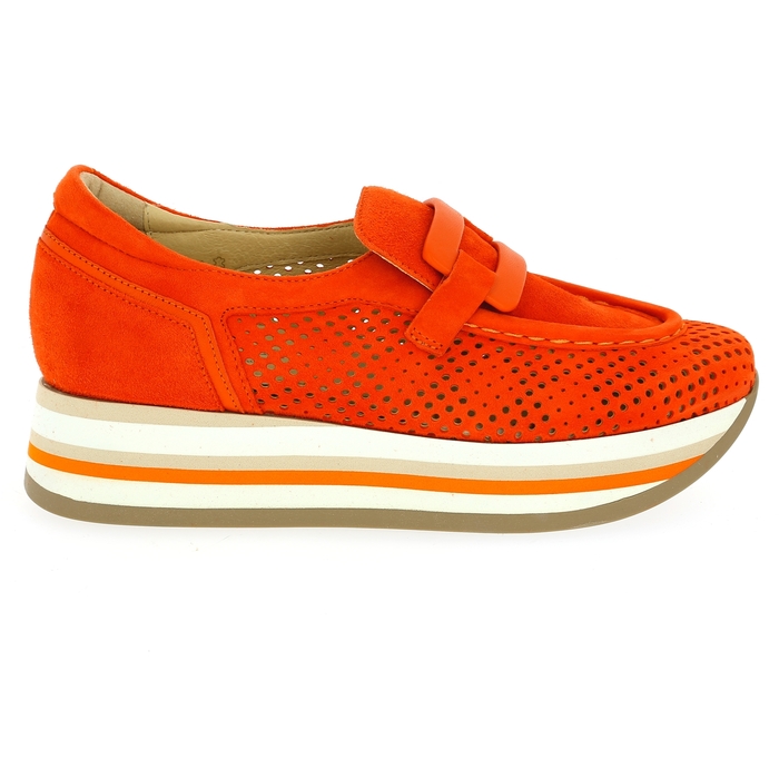 Softwaves moccassins orange orange