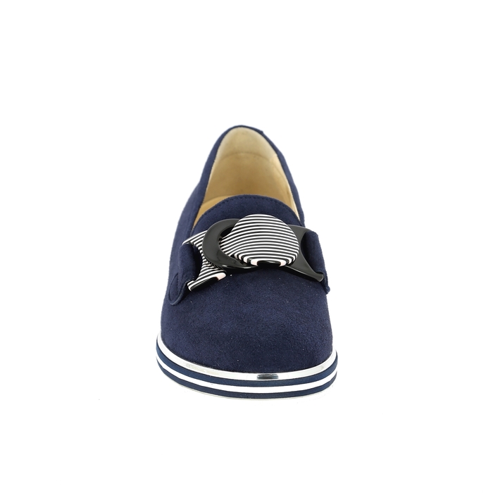 Softwaves moccassins bleu bleu