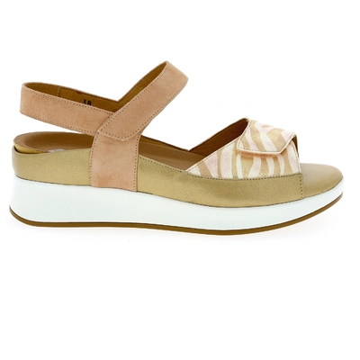 Piesanto sandalen nude