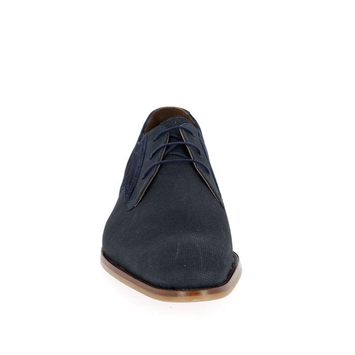 Floris Van Bommel veterschoenen blauw blauw