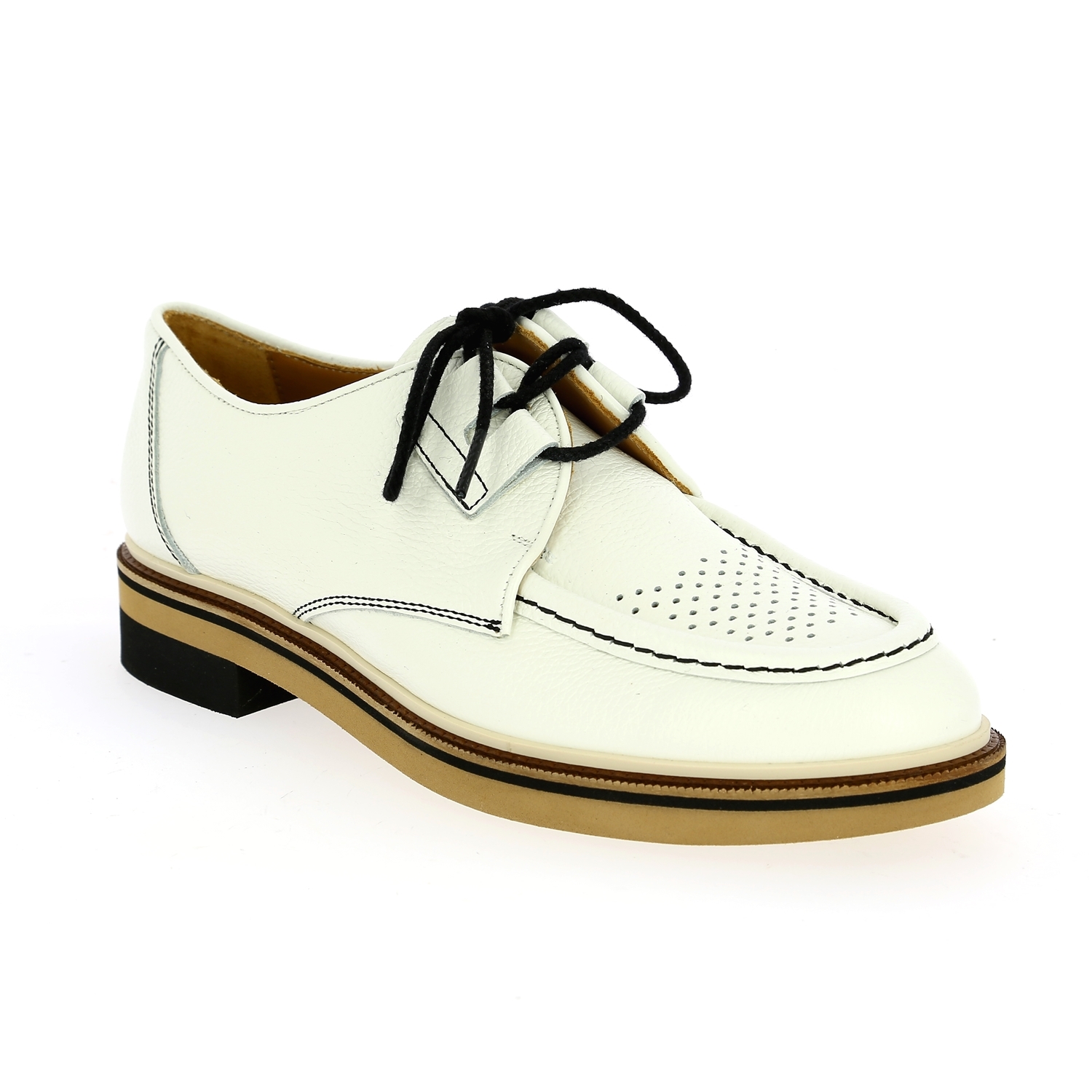 Zoom Pertini sandales blanc