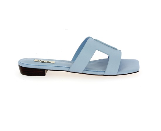 Muiltjes - slippers Bibilou Hemelsblauw