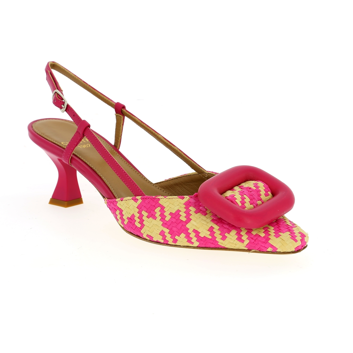 Zoom Chantal décolletés fuchsia