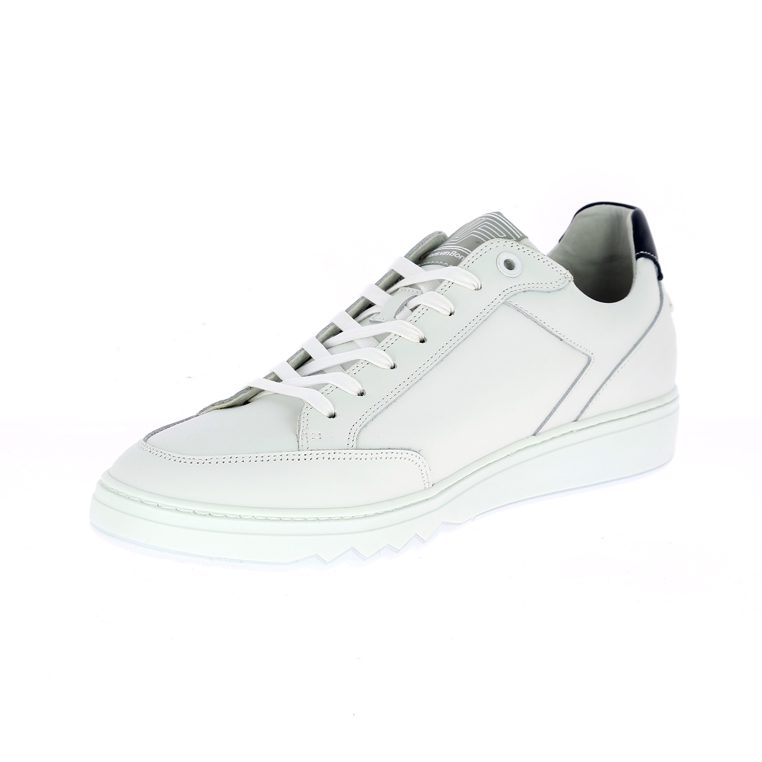 Zoom Floris Van Bommel basket blanc
