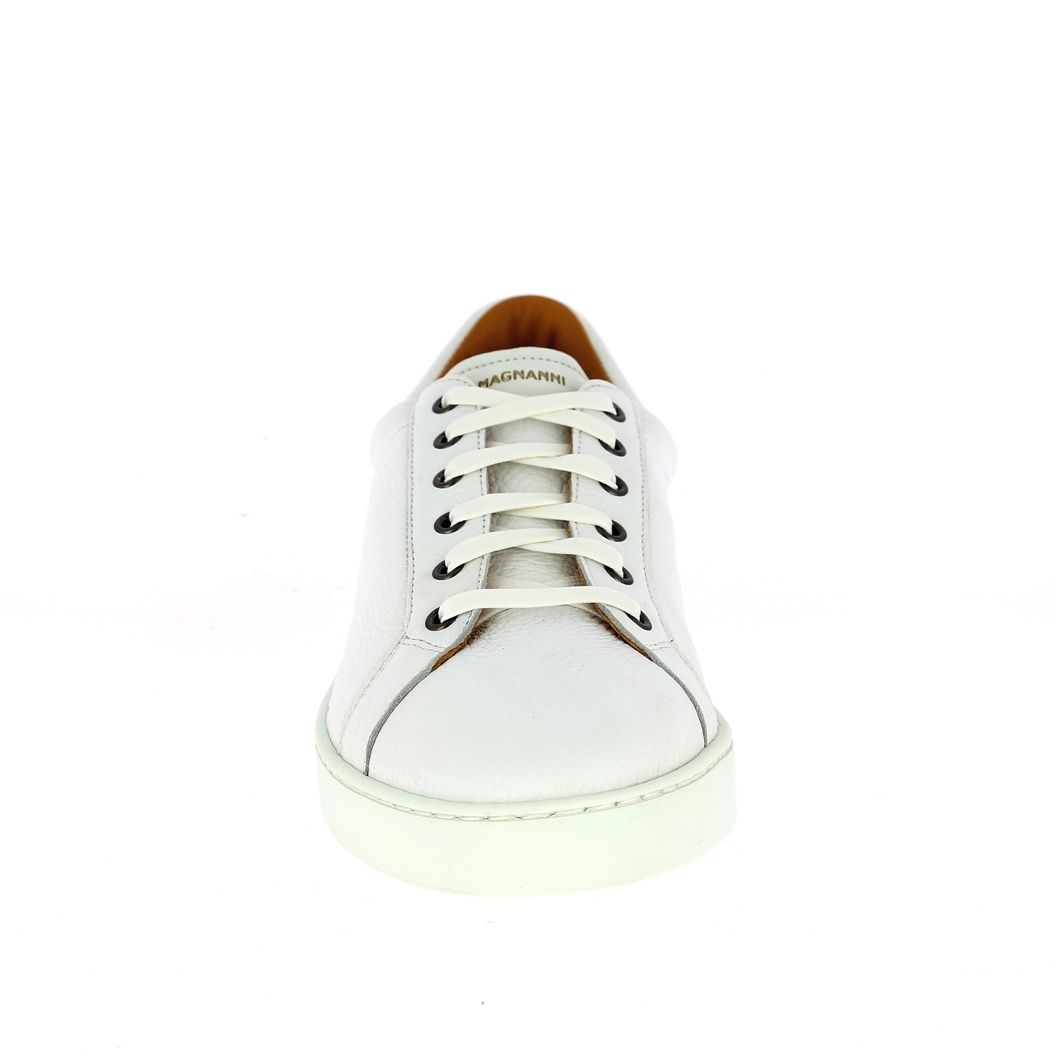 Zoom Magnanni basket blanc