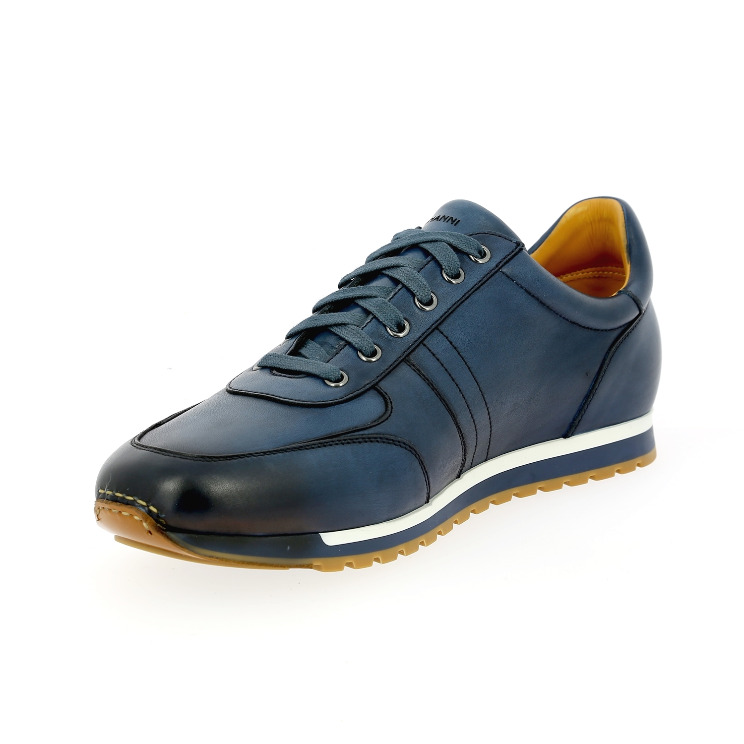 Zoom Magnanni basket bleu