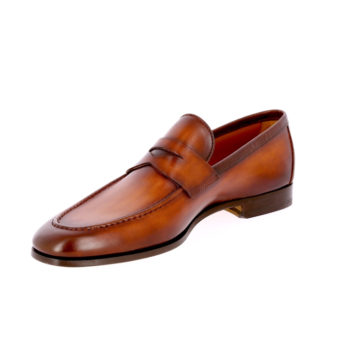 Magnanni moccassins cognac cognac