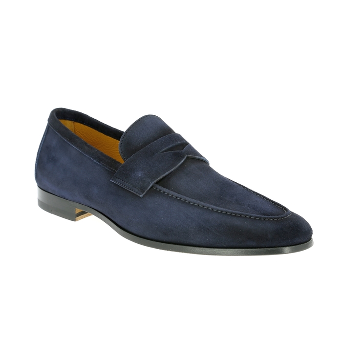 Magnanni moccassins bleu bleu